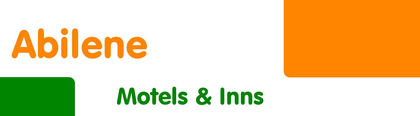 Best motels & inns in Abilene - Rating & Reviews